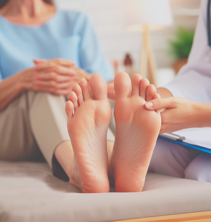 Pie diabetico Sant adria del besos